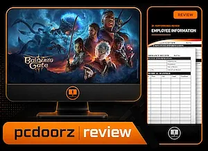 REVIEW BALDUR'S GATE III  pcdoors COVER