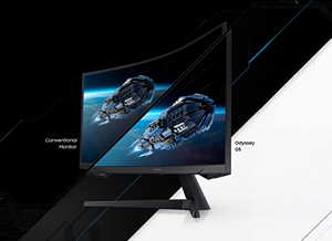 SAMSUNG ODYSSEY G55C MONITOR COVER PHOTO
