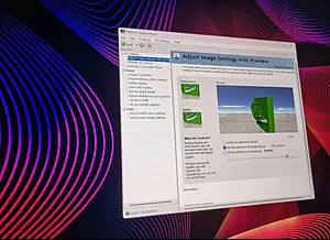 NVIDIA CONTROL PANEL RETIRES COVER PHOTO
