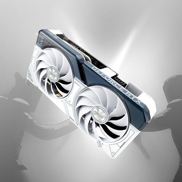 ASUS DUAL GEFORCE RTX 4060 8GB | WHITE EDITION